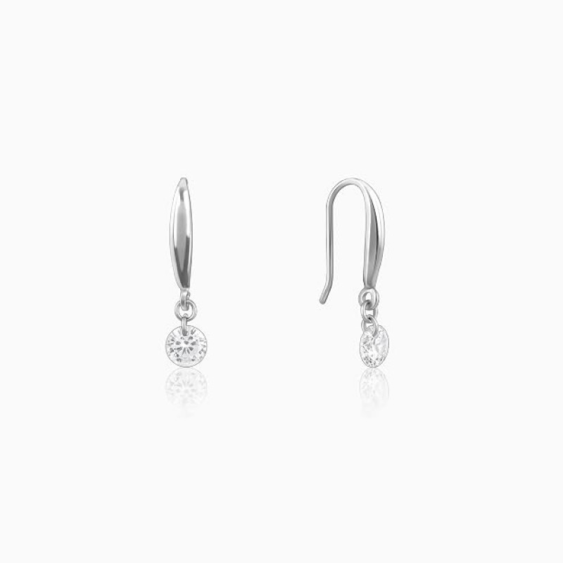 Sterling Silver Drop Earrings Gift for Women and Girls Daily Wear