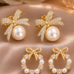 Korean Style Fashion Earrings Set