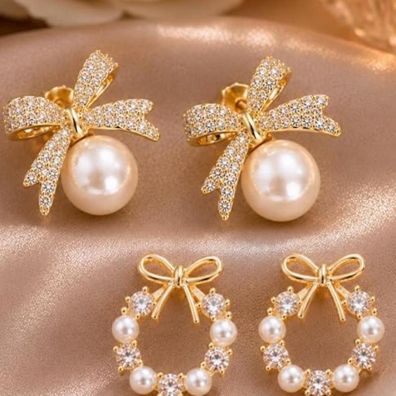Korean Style Fashion Earrings Set