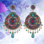 Jewellery Bohemian Multi-Color Earrings for Girls and Women