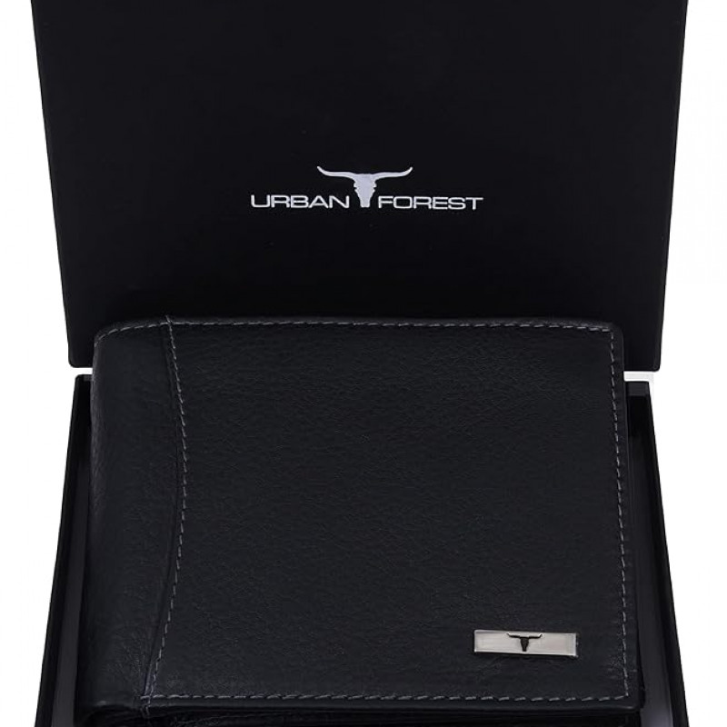 Oliver Black Leather Wallet for Men