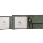 Vintage Green RFID Blocking Men's Leather Wallet