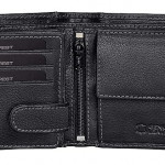 Oliver Black Leather Wallet for Men
