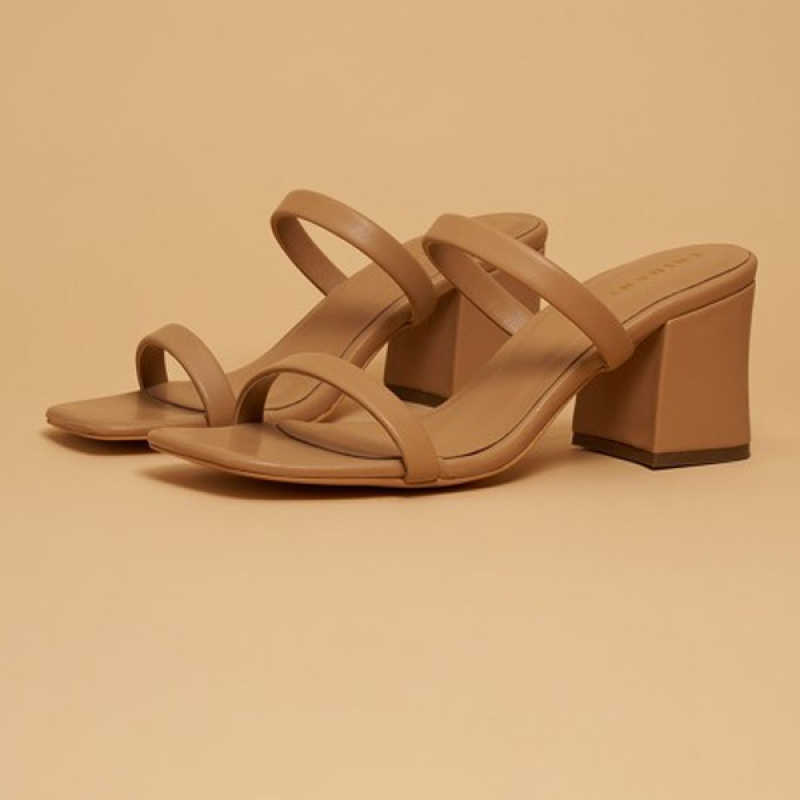 Wide Block Heels