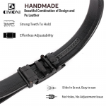 Men Black Autolock Belt