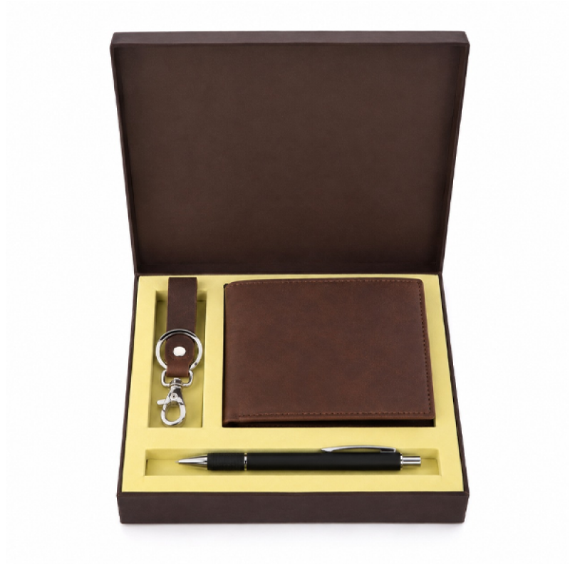 Jason Vintage Brown Leather Wallet