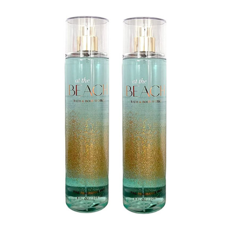 Beach Fine Fragrance Mist - Value Pack Lot of 2 (At the Beach)